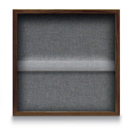 United Visual Products Outdoor Enclosed Combo Board, 48"x36", Bronze Frame/White Porc & Rubber UVCB4836ODBZ-WHTPORC-RUBBER